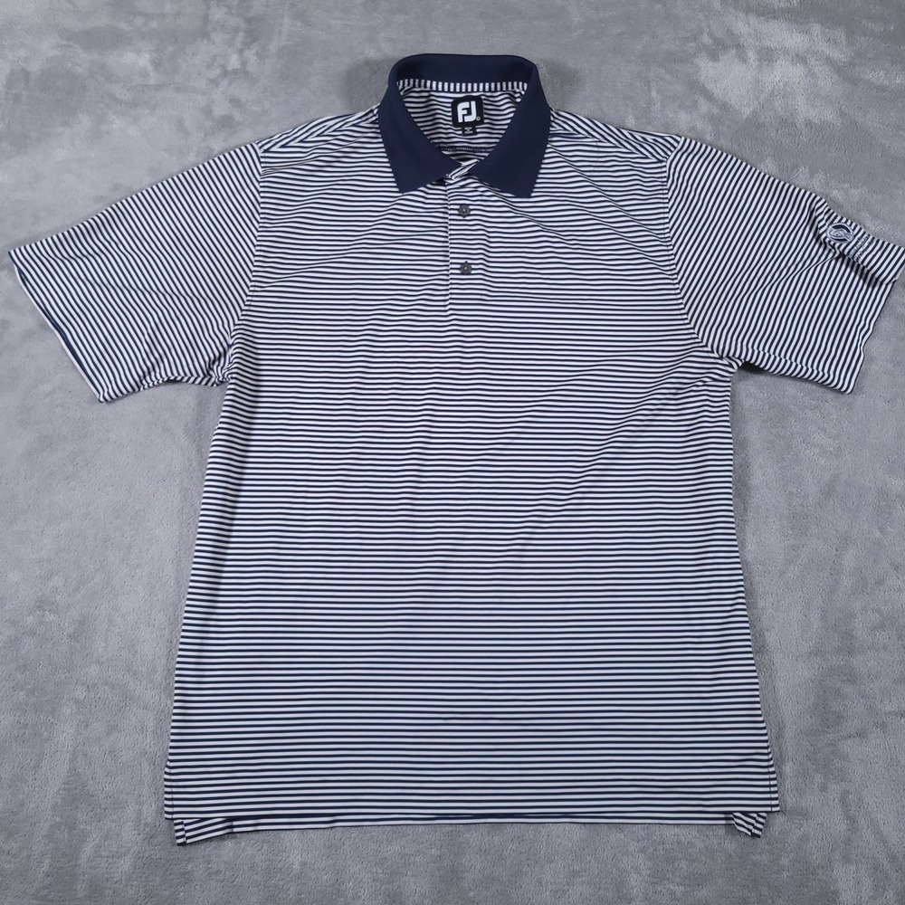FootJoy Golf Polo Shirt Large Gainey Ranch Club Stretch Mens Golf Shirt